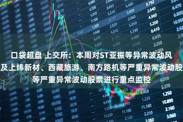 口袋超盘 上交所:本周对ST亚振等异常波动风险警示股票,以及上纬新材、西藏旅游、南方路机等严重异常波动股票进行重点监控